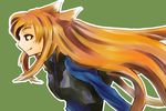  animal_ears brown_hair holo long_hair quin red_eyes solo spice_and_wolf wolf_ears 