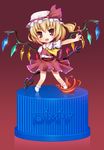  chibi flandre_scarlet one_side_up pixiv_bottlecap solo tomusooya touhou wings 