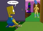  bart_simpson marge_simpson tagme the_simpsons 