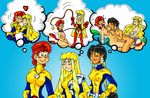  dani_moonstar illyana_rasputin magik marvel new_mutants tyucan wolfsbane x-men 