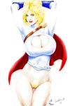  dc jaxtraw justice_league karen_starr power_girl 