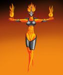  armor atronach elemental female fire flame_atronach greed_(artist) metal oblivion the_elder_scrolls video_games 