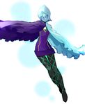  bad_id bad_pixiv_id blue_hair blue_skin cape fi pantyhose shochi_(nezy884) the_legend_of_zelda the_legend_of_zelda:_skyward_sword 