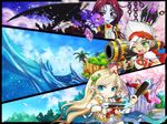  axe bow_(weapon) cannon cannon_shooter crossbow demon_slayer_(maplestory) highres maplestory mercedes_(maplestory) weapon 