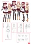  11eyes character_design narumi_yuu natsuki_kaori seifuku thighhighs 