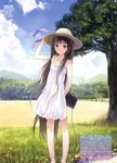  dress kamisama_no_memochou kishida_mel shionji_yuuko summer_dress 