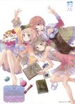  atelier atelier_meruru atelier_rorona cleavage kishida_mel merurulince_rede_arls rorolina_frixell totooria_helmold 