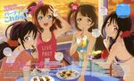  bikini_top dress koizumi_hanayo kousaka_honoka love_live! murota_yuuhei summer_dress toujou_nozomi yazawa_nico 