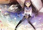  akemi_homura color_gap fixme gun mahou_shoujo_madoka_magica megane pantyhose salty 