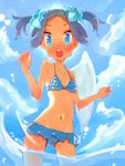  ar_tonelico ar_tonelico_3 bikini hato_haru swimsuits 