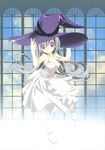  cleavage dress kyougetsutei miyashita_miki paper_texture witch 