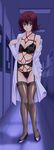  bondage bra cleavage garter_belt lingerie mikado_ryouko thighhighs to_love_ru 