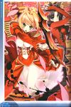  binding_discoloration fate/extra fate/stay_night saber saber_extra tohsaka_rin type-moon 