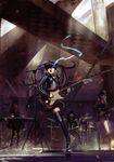  alphonse black_gold_saw black_rock_shooter black_rock_shooter_(character) dead_master guitar strength vocaloid white_datura 