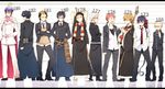  ao_no_exorcist eyepatch fujimoto_shiro male megane mephisto_pheles miwa_konekomaru okumura_rin okumura_yukio seifuku shima_renzou suguro_ryuji yuube_(kari) 