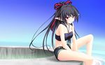  bikini_top elf fuu_(maikaze_no_melt) maikaze_no_melt tenmaso wallpaper whirlpool 