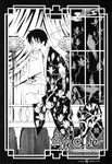  clamp male megane monochrome watanuki_kimihiro xxxholic 