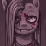  crookedtrees equine female friendship_is_magic hair horse looking_at_viewer mammal my_little_pony pinkamena_(mlp) pinkie_pie_(mlp) pony portrait smile solo 