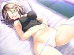  bed cameltoe game_cg haruka_natsuki panties sleeping underwear yurikago_kara_tenshi_made 