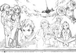  5_nenme_no_houkago clain_necran enri_grantiz fractale kantoku monochrome nessa phryne sunda_grantiz 