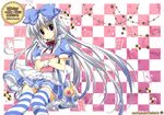  alice alice_in_wonderland crease dress korie_riko lolita_fashion mujin_shoujo thighhighs 