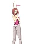  animal_ears ass bad_id bad_pixiv_id bunny_ears bunny_tail bunnysuit code_geass kallen_stadtfeld leotard pantyhose pink_leotard solo tail yamu_(yamuyama_web) 