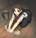  cleaning copyright_request hands school_uniform solo thighhighs utilizator 
