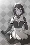  bad_id bad_pixiv_id copyright_request cpu_(hexivision) elbow_gloves glasses gloves maid solo 