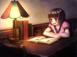  bad_id bad_pixiv_id book desk highres lamp original solo terumii 