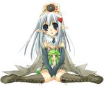  alchemist_(ragnarok_online) hat minigirl pointy_ears ragnarok_online sitting solo suzushiro_kurumi 