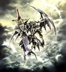  lord_of_arcana monster nomura_tetsuya sword wings 