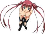  airi nipples pantsu queen&#039;s_blade thighhighs topless transparent_png vector_trace 