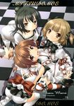  alto_seneka bike_shorts dress lolita_fashion marui_futaba marui_hitoha marui_mitsuba mitsudomoe rusty_soul thighhighs venom 