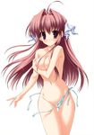  breast_hold clear mitha moonstone pantsu string_panties topless tsukimura_miki undressing 