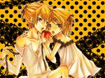  kagamine_len kagamine_rin romeo_and_cinderella_(vocaloid) tagme vocaloid wallpaper 