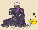  creatures_(company) fun game game_freak gen_1_pokemon nintendo original_zero pikachu pokemon the_king_of_fighters white_hair 