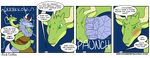 bruise canine clothing comic dialog dialogue distracting dragon english_text facial_hair female fight frost_giant giant green_eyes helmet horn housepets! humor lightning male mammal pain peanut_butter_(housepets!) punch rick_griffin sabrina_(housepets!) scalie size_difference spirit_dragon_(housepets!) text webcomic 