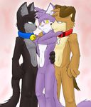  bluebeat blush canine cat collar dog feline female flat_chested grape_jelly_(housepets!) housepets! indecisive male mammal maxwell_(housepets!) peanut_butter_(housepets!) slit_pupils standing straight yellow_eyes 