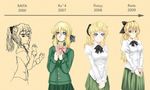  blind blonde_hair blue_eyes katawa_shoujo lilly ponytail satou_lilly timeline 