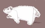  2010 anthro male mammal overweight overweight_male simple_background solo toukurou ursine 