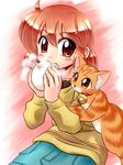  baozi cat food original red_hair sweater zan_nekotama 