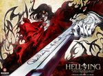  alucard_(hellsing) black_hair coat cross false_arm false_limb glasses gloves gun handgun hellsing male_focus mouth_hold necktie overcoat pistol single_glove solo vampire wallpaper weapon 