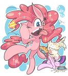  gashi-gashi my_little_pony my_little_pony_friendship_is_magic no_humans one_eye_closed pie pinkie_pie star twilight_sparkle 