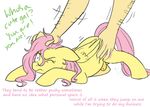  adult cartoonlion crossgender dickgirl duo english_text equine feral fluttershy_(mlp) friendship_is_magic horse human intersex male mammal my_little_pony one_eye_closed pegasus penis pony rough text wings 