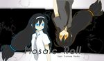  black_hair blue_eyes long_hair mosaic_roll_(vocaloid) original tie utau yellow_eyes 