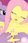  anthro equine female fluttershy_(mlp) friendship_is_magic hair horse my_little_pony nude pinkie_pie_(mlp) pony unboundplatinum 