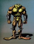  abs amazing amphibian anthro armor battletoads biceps male muscles mutant pecs pimple pimple_(battletoads) pose solo toad video_games 