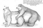  bd big_butt butt canine dialog dialogue dog duo gay humor male mammal morbidly_obese obese overweight sex text 