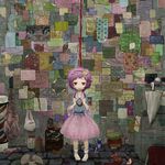  abstract_background argyle asa_no_ha_(pattern) bag barber_pole blue_flower blue_rose blue_shirt bound bowl buttons cable can circle clenched_hands crack cupboard daruma_doll electric_socket eyes fan flat_chest floor flower food fork gloves hairband hands_on_own_chest heart hexagon highres holding indoors jar kanji knife komeiji_satori looking_at_viewer mailbox_(incoming_mail) matryoshka_doll meat mouse noose package paper photo_(object) pink_hair plastic_bag plug red_bull red_eyes refrigerator rice rice_bowl rope rose sad seigaiha shippou_(pattern) shirt short_hair short_ponytail side_ponytail skirt smile socks solo spoon standing star suicide teapot tied_up touhou umbrella wall when_you_see_it white_legwear wing_collar zo_tuite 