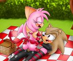  adrian anus bat bigdon1992 blush breasts butt clothing darklucario female hedgehog male mammal original_character park penetration penis picnic pussy ruby sega sex sonic_(series) straight 